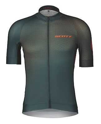 Превью  Велоджерси с коротким рукавом SCOTT RC Pro Aruba Green/Braze Orange